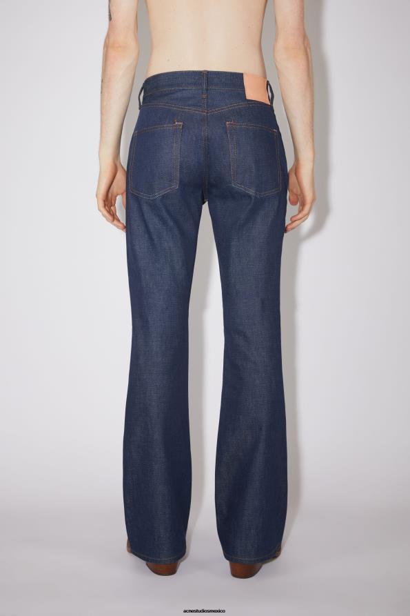 Acne Studios vestir azul índigo 0T4HT1148 vaqueros de corte regular - 1992