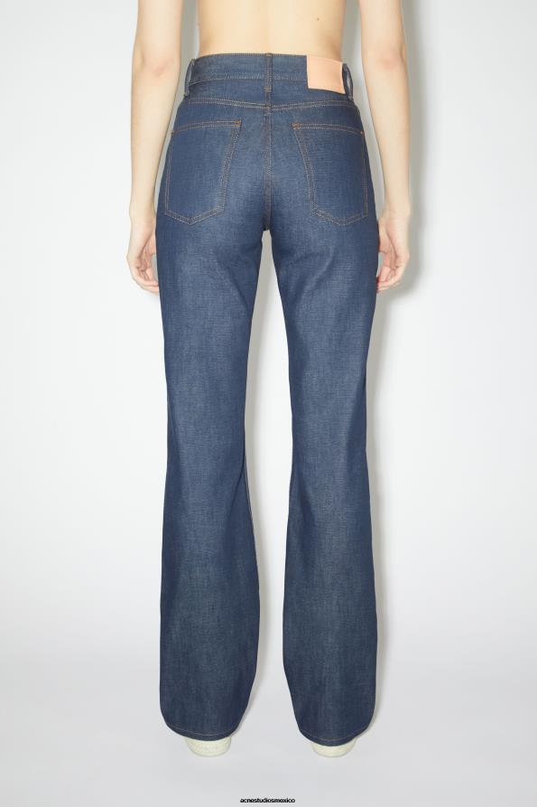 Acne Studios vestir azul índigo 0T4HT231 vaqueros de corte regular - 1977