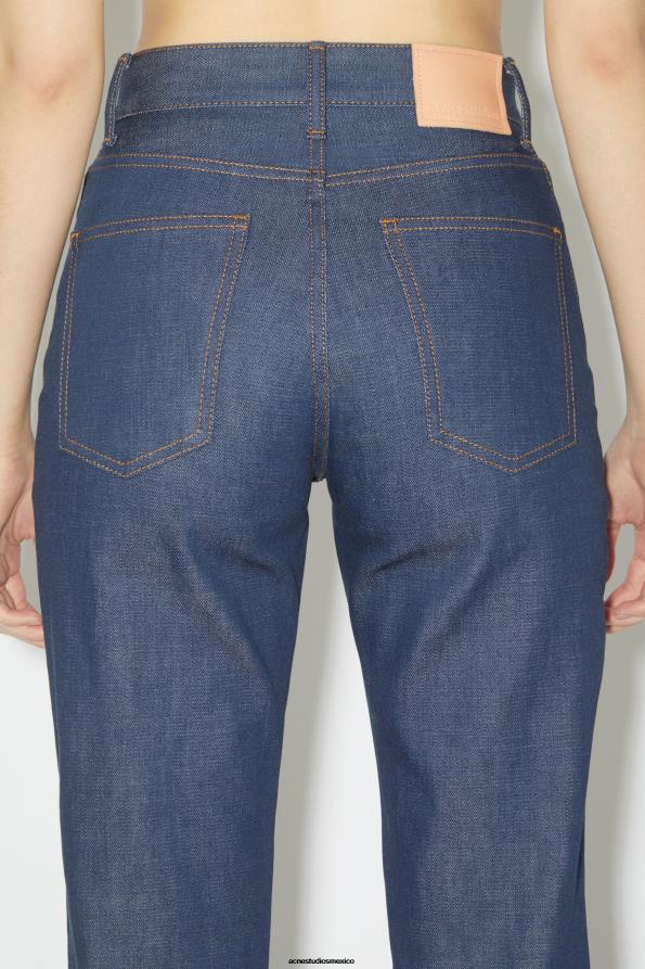 Acne Studios vestir azul índigo 0T4HT231 vaqueros de corte regular - 1977