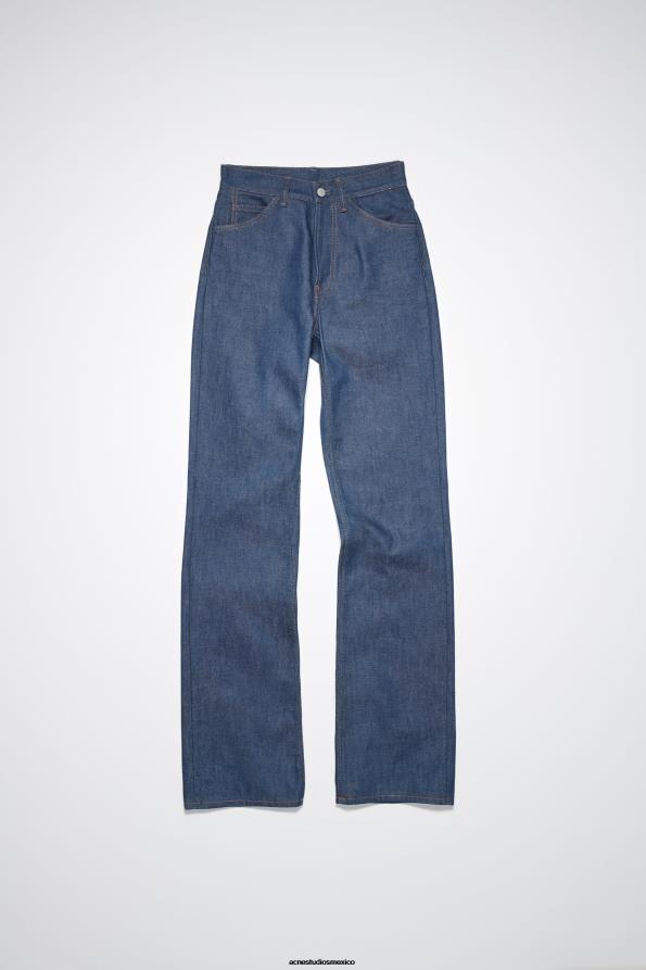 Acne Studios vestir azul índigo 0T4HT231 vaqueros de corte regular - 1977