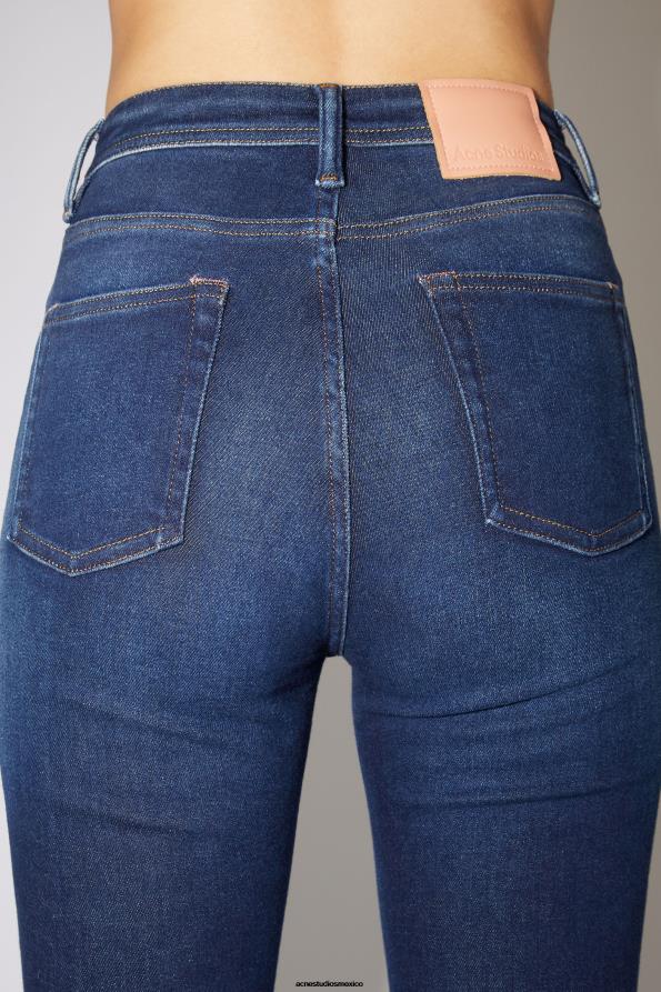 Acne Studios vestir azul oscuro 0T4HT246 Vaqueros pitillo - peg