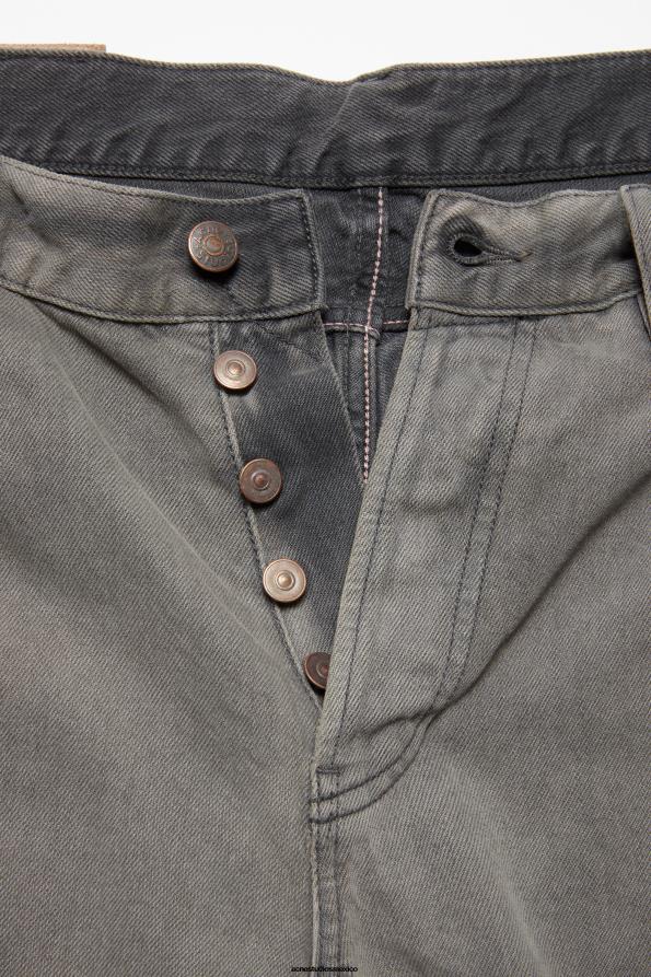 Acne Studios vestir gris antracita 0T4HT1093 vaqueros holgados - 2021m