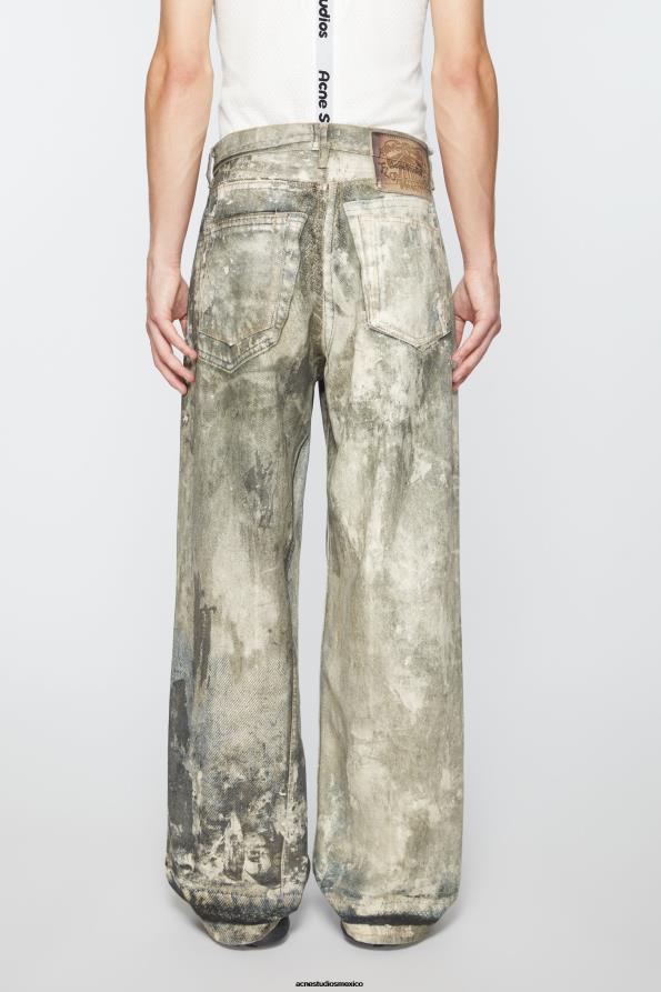 Acne Studios vestir gris frio 0T4HT1126 Vaqueros holgados - 1981m