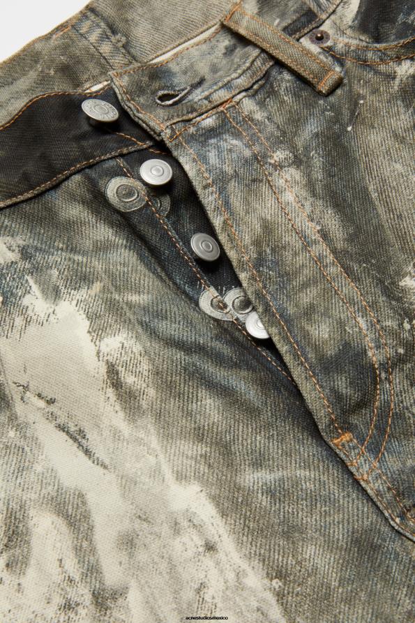 Acne Studios vestir gris frio 0T4HT1126 Vaqueros holgados - 1981m