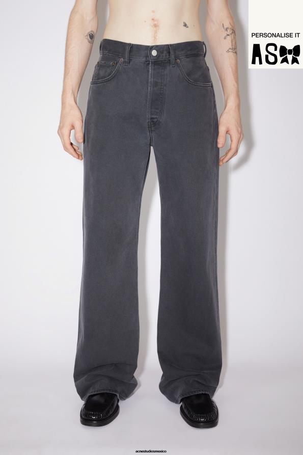 Acne Studios vestir gris oscuro 0T4HT1156 vaqueros holgados - 2021m
