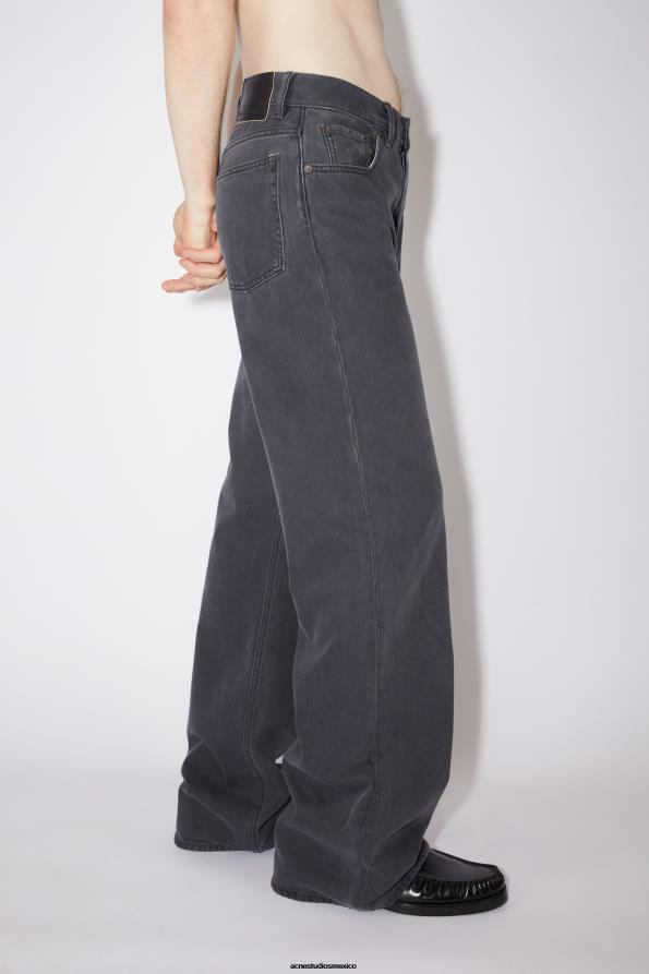 Acne Studios vestir gris oscuro 0T4HT1156 vaqueros holgados - 2021m
