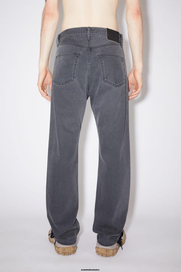 Acne Studios vestir gris oscuro 0T4HT1165 vaqueros de ajuste relajado - 2003