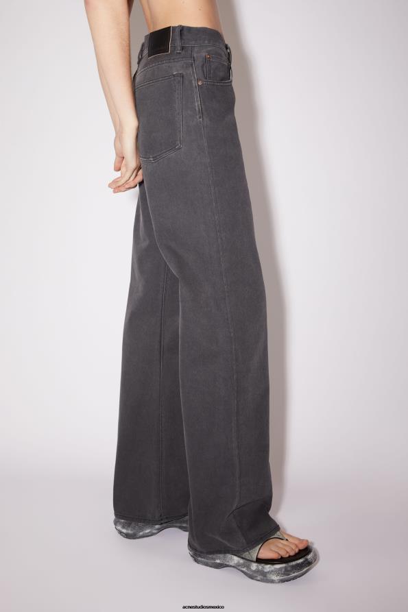 Acne Studios vestir gris oscuro 0T4HT247 vaqueros holgados - 2021f