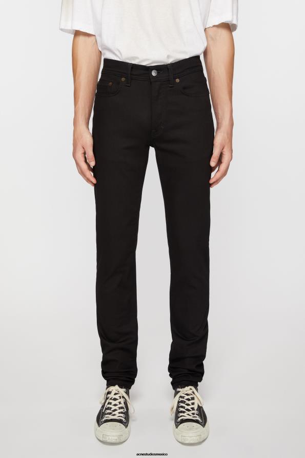 Acne Studios vestir mantente negro 0T4HT1158 Vaqueros pitillo - North