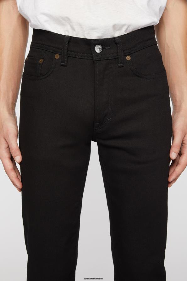 Acne Studios vestir mantente negro 0T4HT1158 Vaqueros pitillo - North