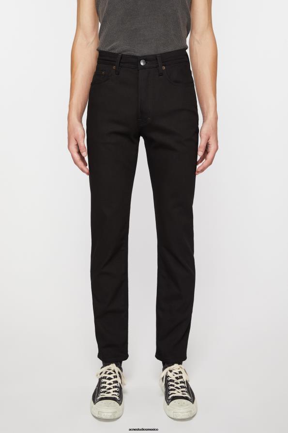 Acne Studios vestir mantente negro 0T4HT1162 Vaqueros slim fit - river