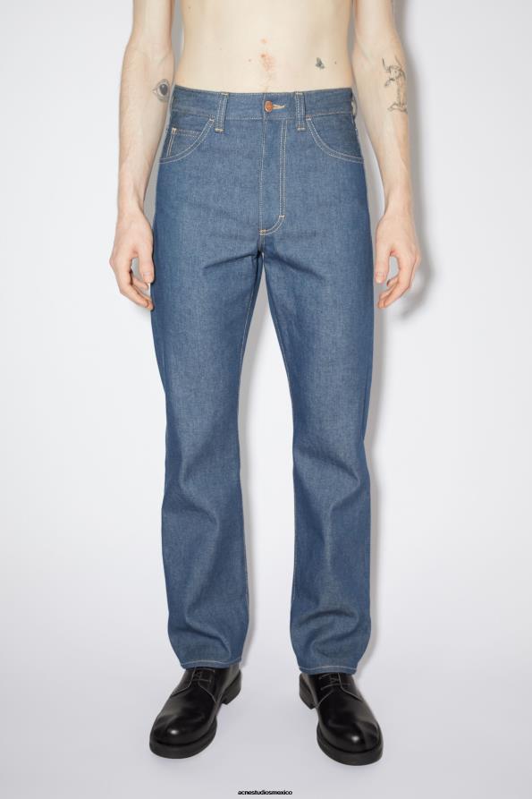 Acne Studios vestir índigo pálido 0T4HT1200 vaqueros de corte regular - 1950
