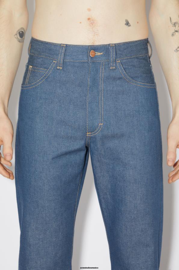 Acne Studios vestir índigo pálido 0T4HT1200 vaqueros de corte regular - 1950