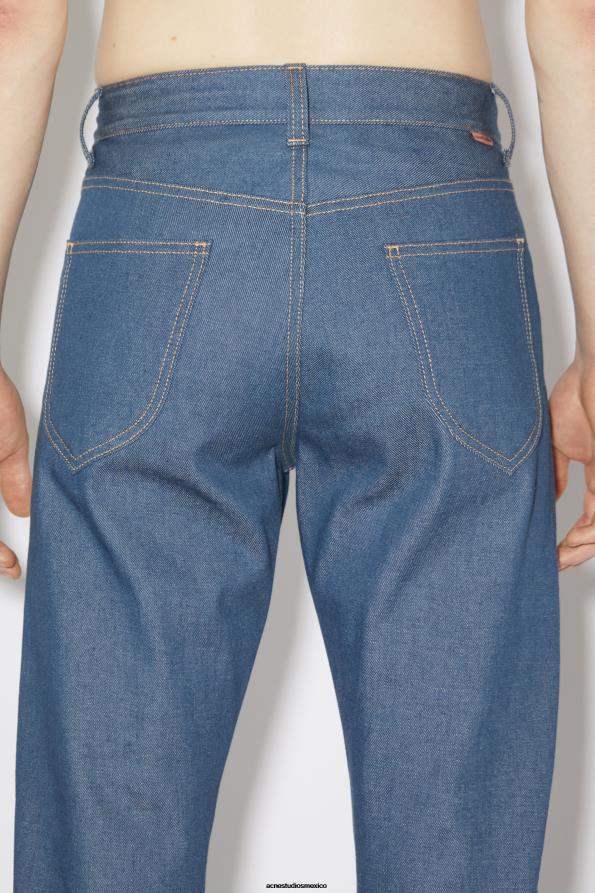 Acne Studios vestir índigo pálido 0T4HT1200 vaqueros de corte regular - 1950