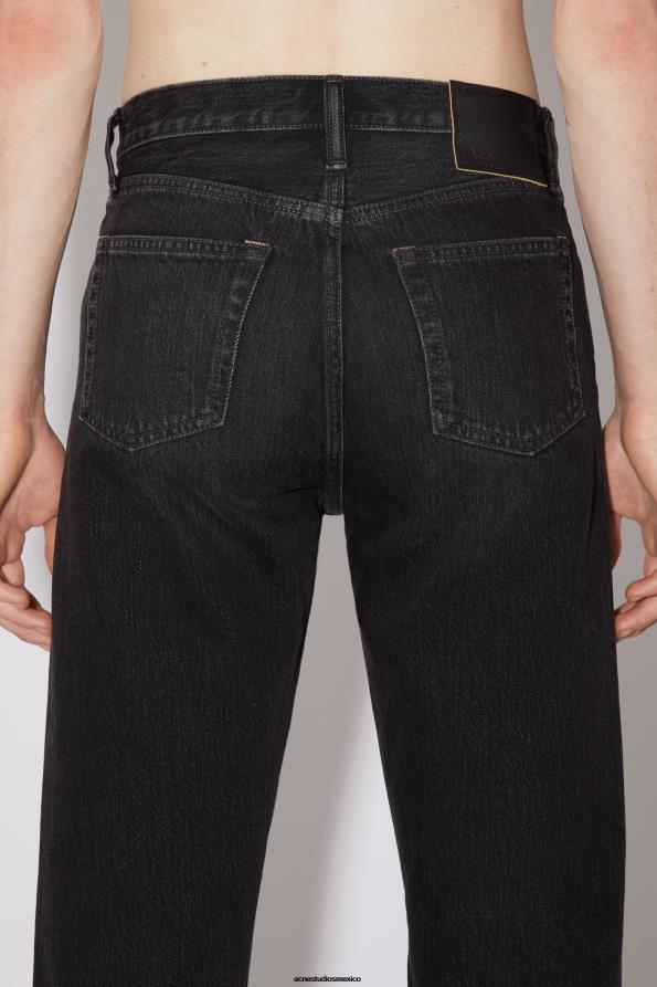 Acne Studios vestir negro 0T4HT1146 vaqueros de corte regular -1996
