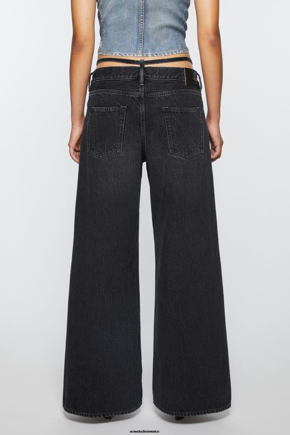 Acne Studios vestir negro 0T4HT218 vaqueros de corte regular - 2004