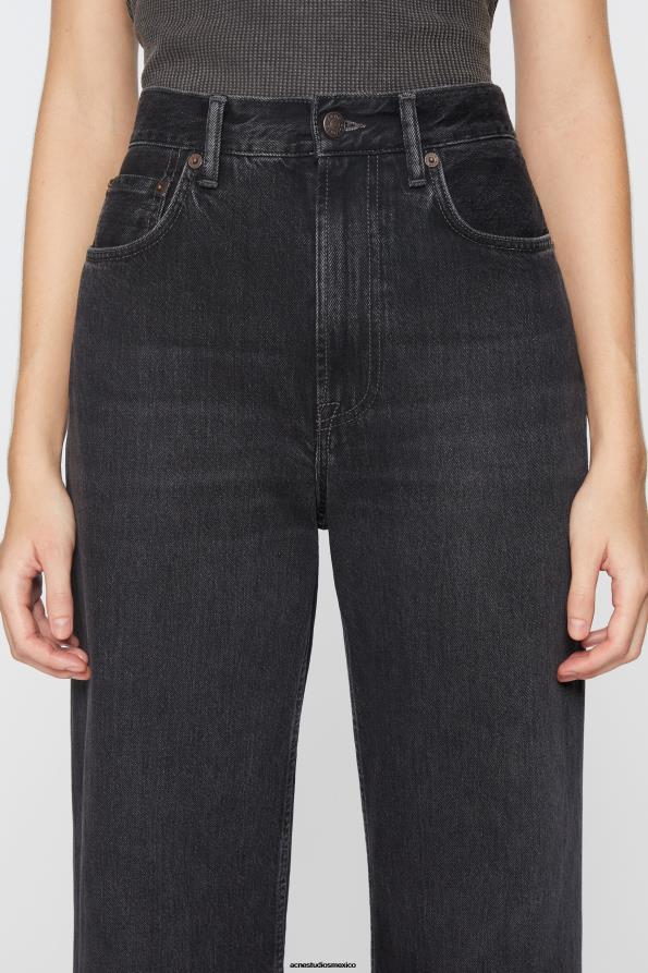 Acne Studios vestir negro 0T4HT227 vaqueros holgados - 2022f