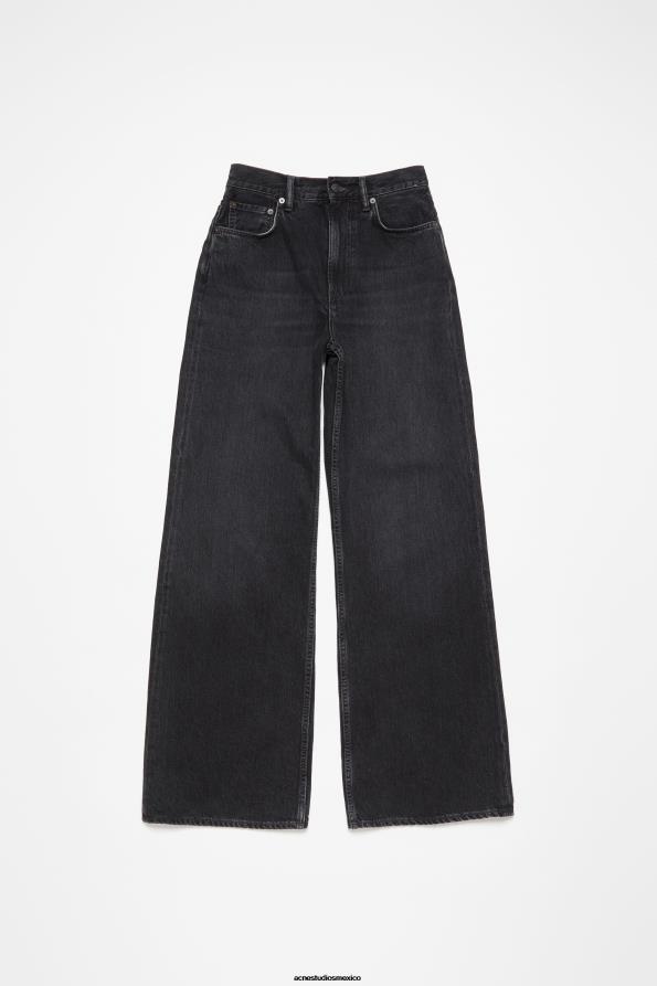 Acne Studios vestir negro 0T4HT227 vaqueros holgados - 2022f