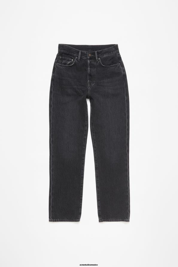 Acne Studios vestir negro 0T4HT228 Vaqueros regular fit - mece