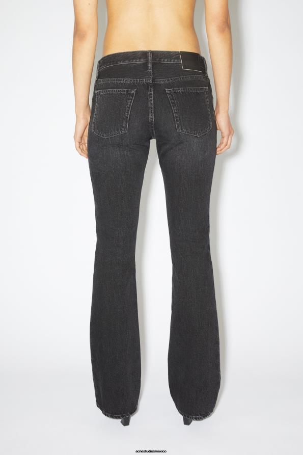 Acne Studios vestir negro 0T4HT237 vaqueros ajustados - 2005
