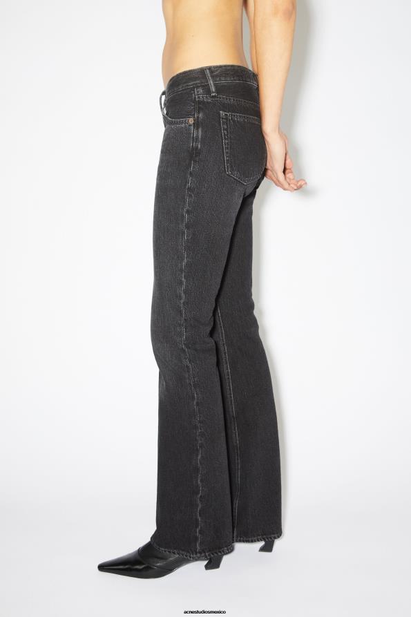 Acne Studios vestir negro 0T4HT237 vaqueros ajustados - 2005