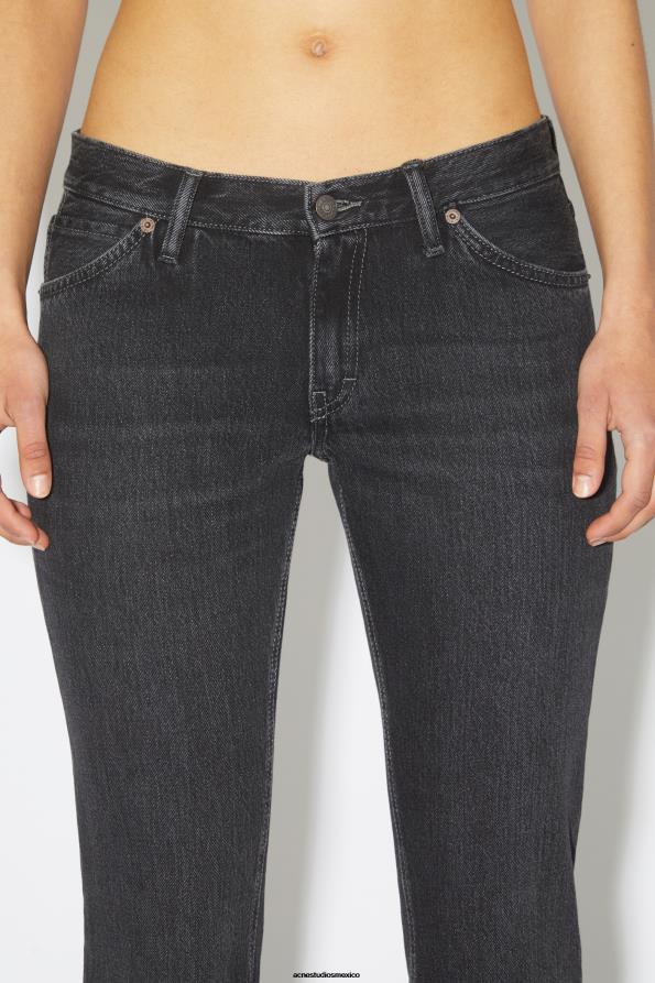 Acne Studios vestir negro 0T4HT237 vaqueros ajustados - 2005