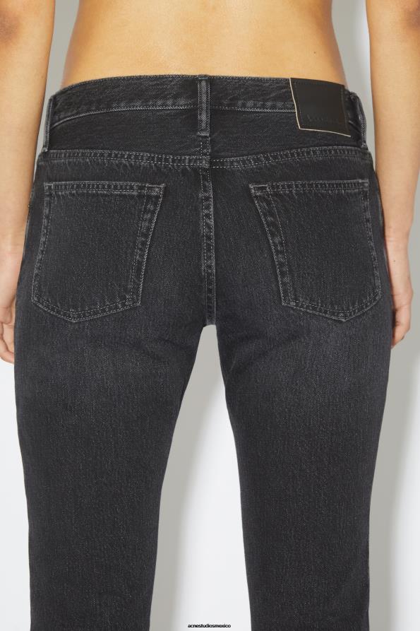 Acne Studios vestir negro 0T4HT237 vaqueros ajustados - 2005