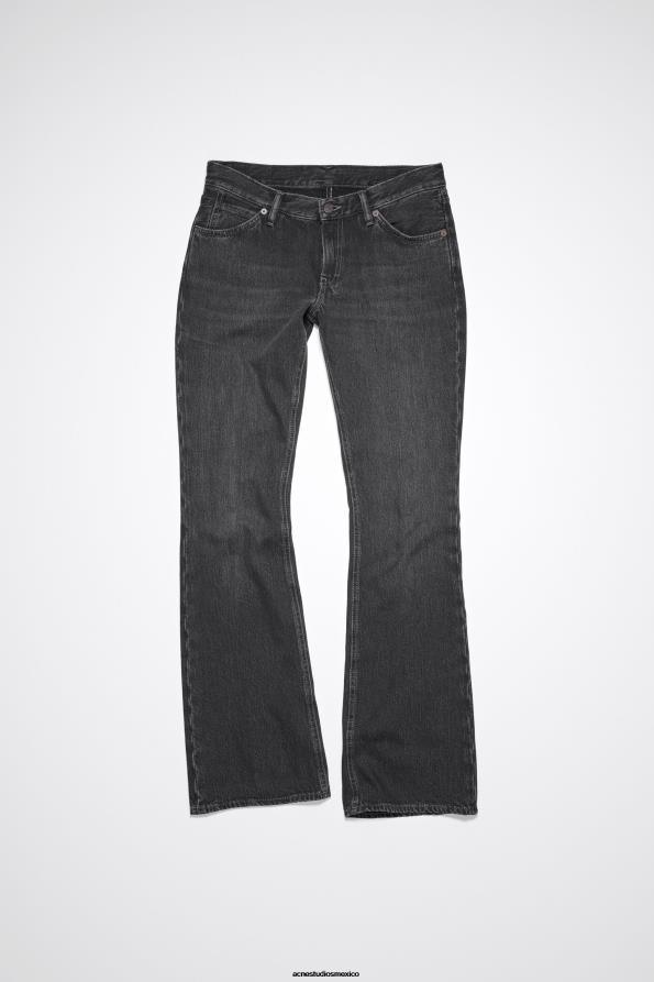 Acne Studios vestir negro 0T4HT237 vaqueros ajustados - 2005