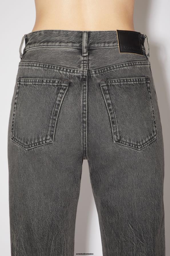 Acne Studios vestir negro 0T4HT238 Vaqueros regular fit - mece