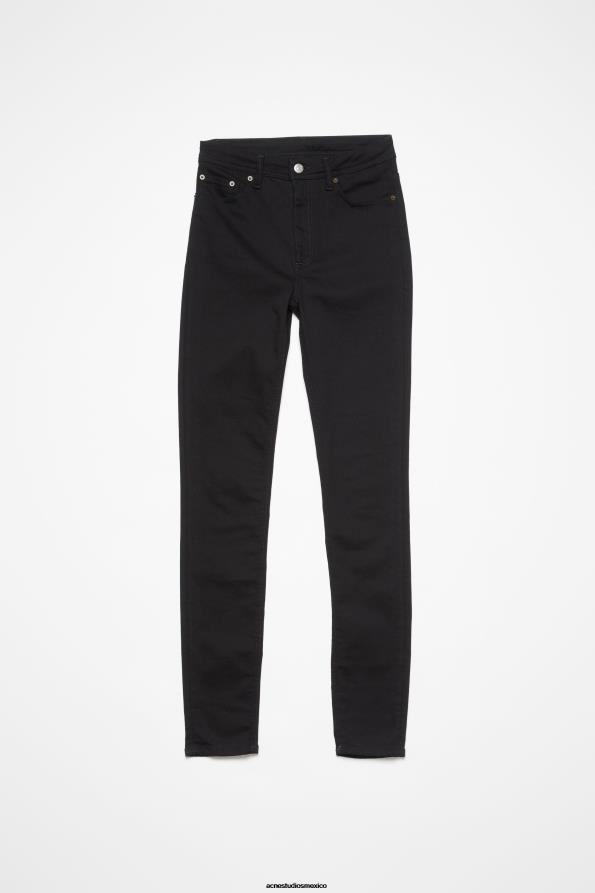 Acne Studios vestir negro 0T4HT244 Vaqueros pitillo - peg