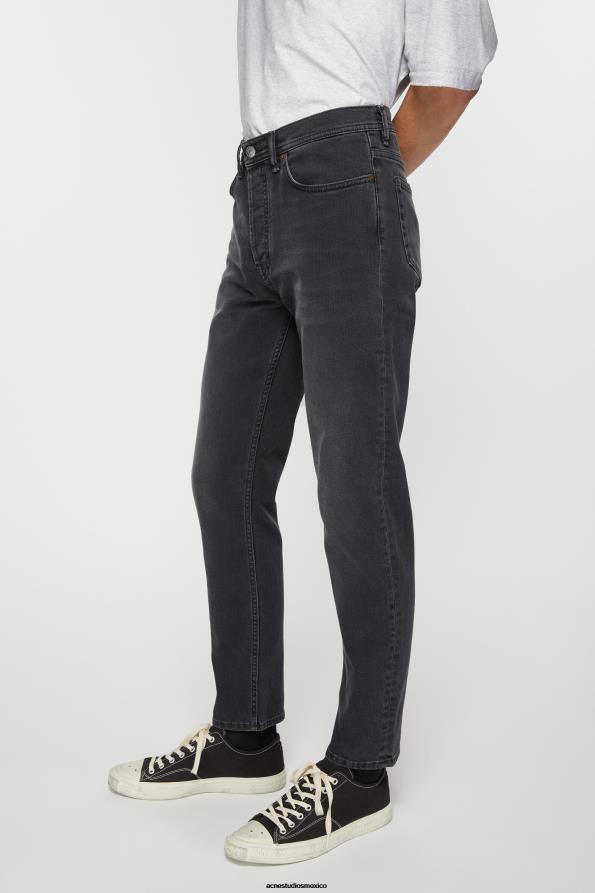 Acne Studios vestir negro usado 0T4HT1159 Vaqueros slim fit - river
