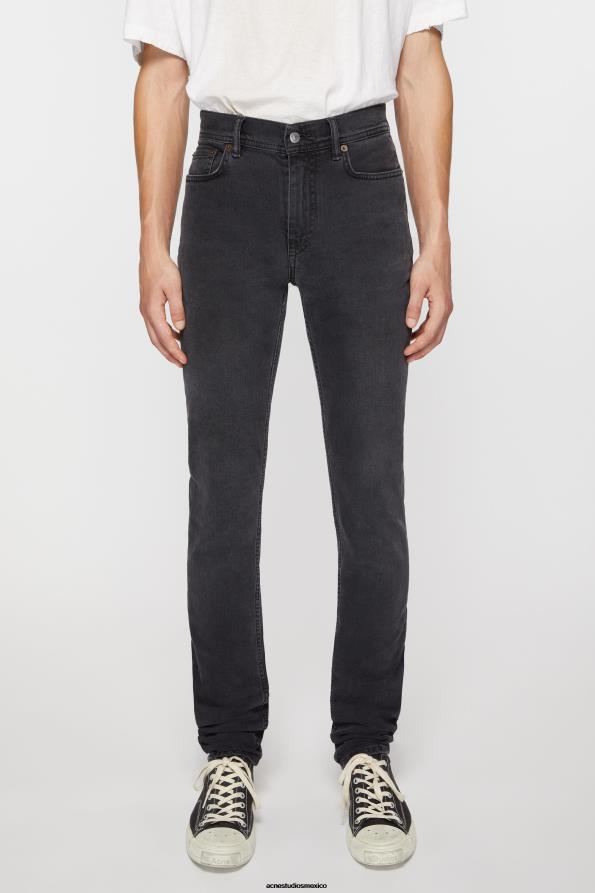 Acne Studios vestir negro usado 0T4HT1199 Vaqueros pitillo - North