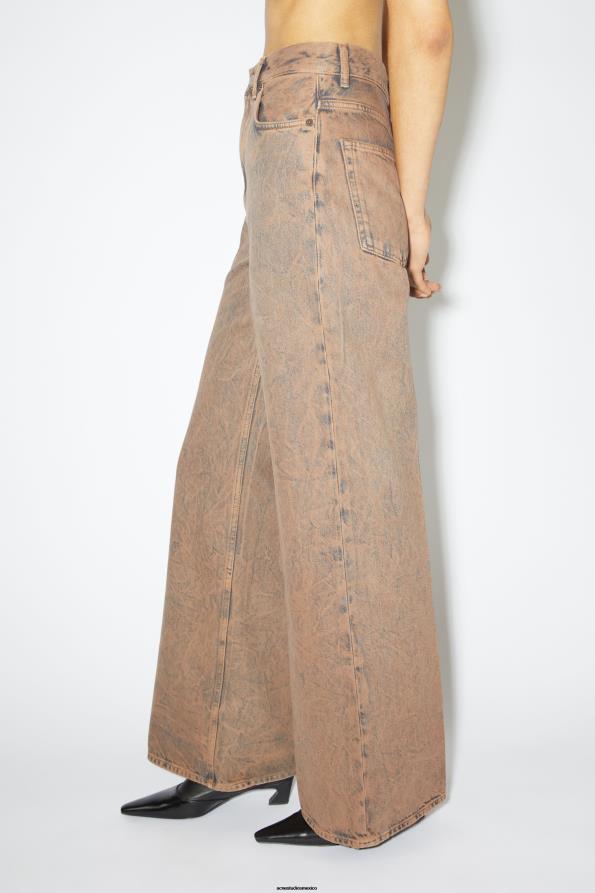 Acne Studios vestir rosa claro/gris 0T4HT239 vaqueros holgados - 2022f