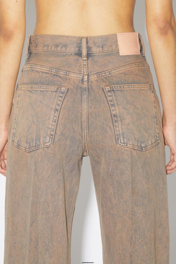 Acne Studios vestir rosa claro/gris 0T4HT239 vaqueros holgados - 2022f