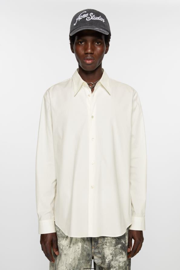 Acne Studios vestir blanco 0T4HT995 abotonar la camisa
