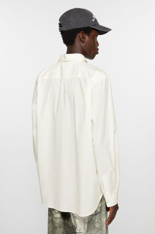 Acne Studios vestir blanco 0T4HT995 abotonar la camisa