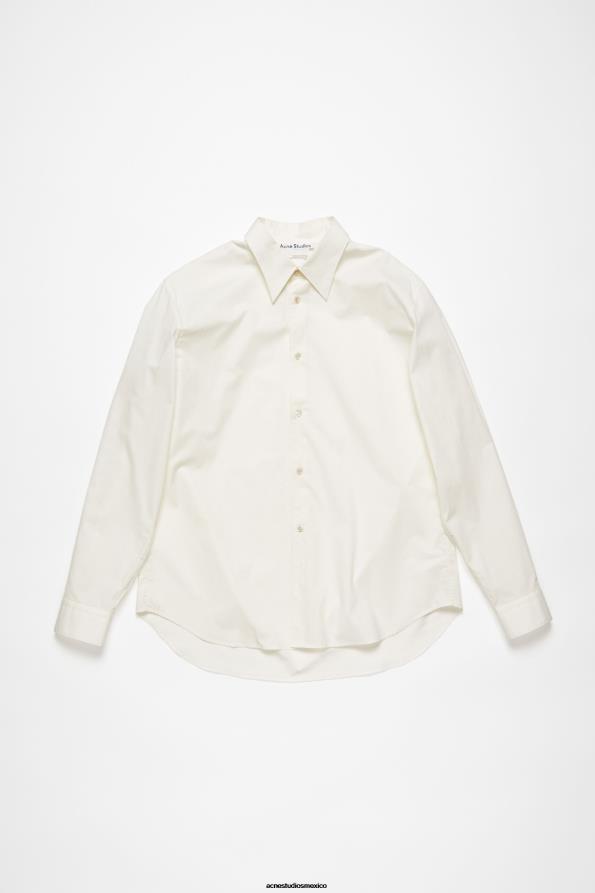 Acne Studios vestir blanco 0T4HT995 abotonar la camisa