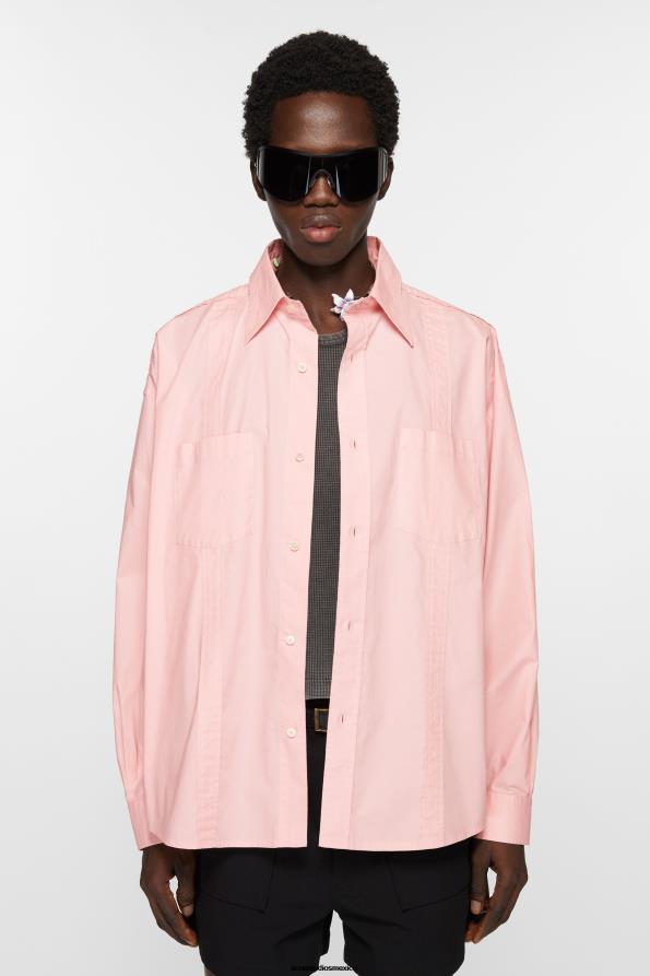 Acne Studios vestir rosa 0T4HT991 abotonar la camisa