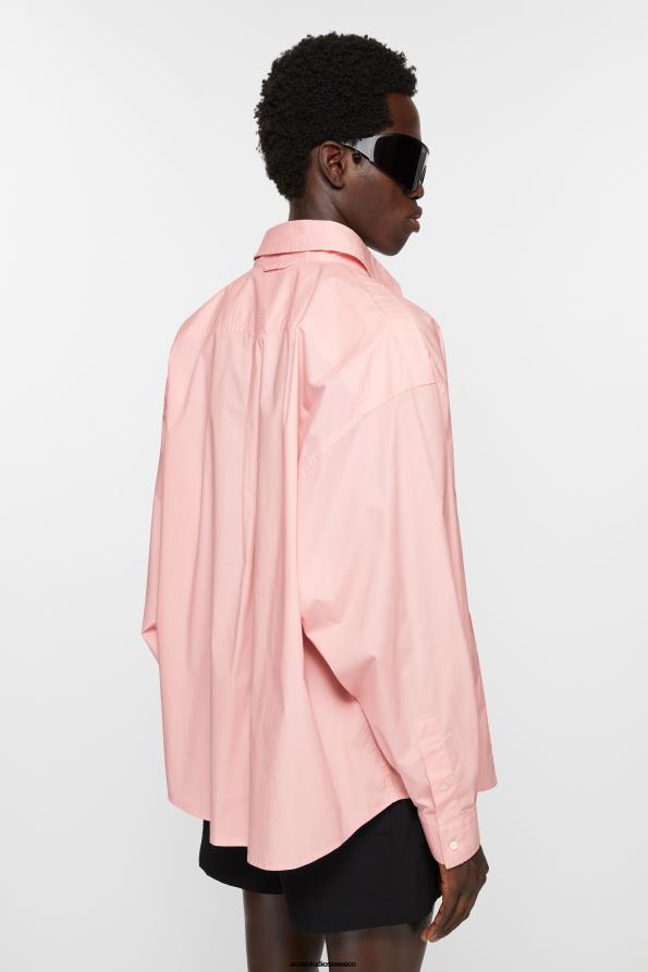 Acne Studios vestir rosa 0T4HT991 abotonar la camisa