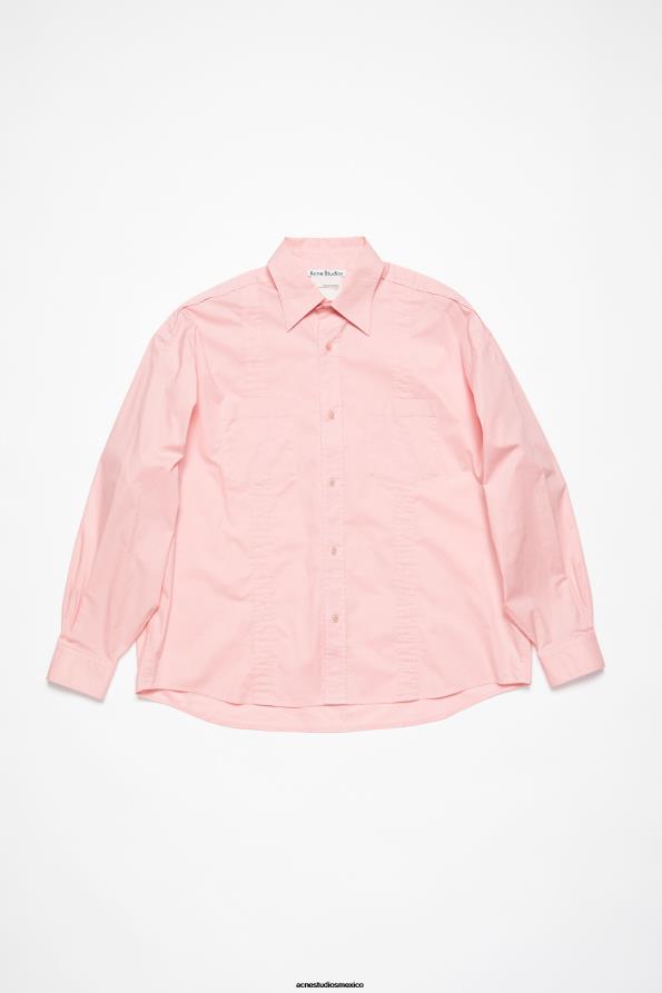 Acne Studios vestir rosa 0T4HT991 abotonar la camisa
