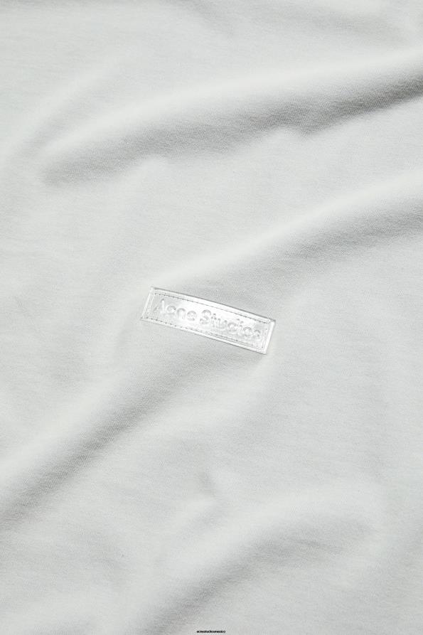 Acne Studios vestir azul suave 0T4HT1091 camiseta con cuello redondo - corte relajado