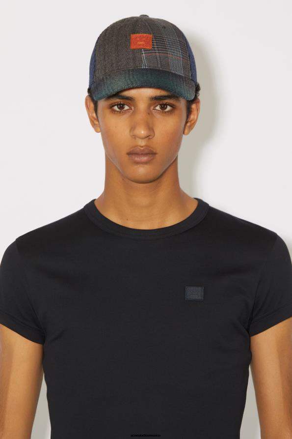 Acne Studios vestir negro 0T4HT1142 camiseta con cuello redondo - ajustada unisex