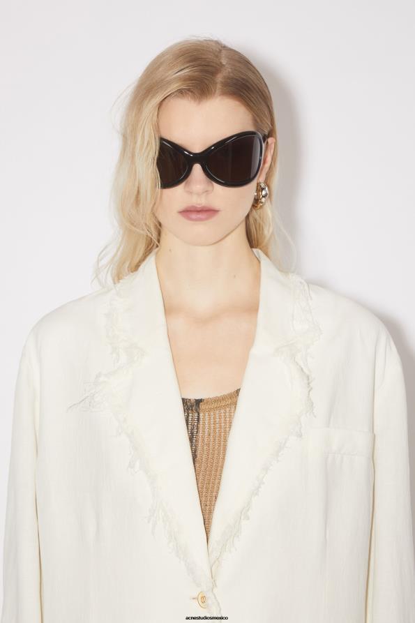 Acne Studios vestir blanco cálido 0T4HT136 chaqueta de traje holgada