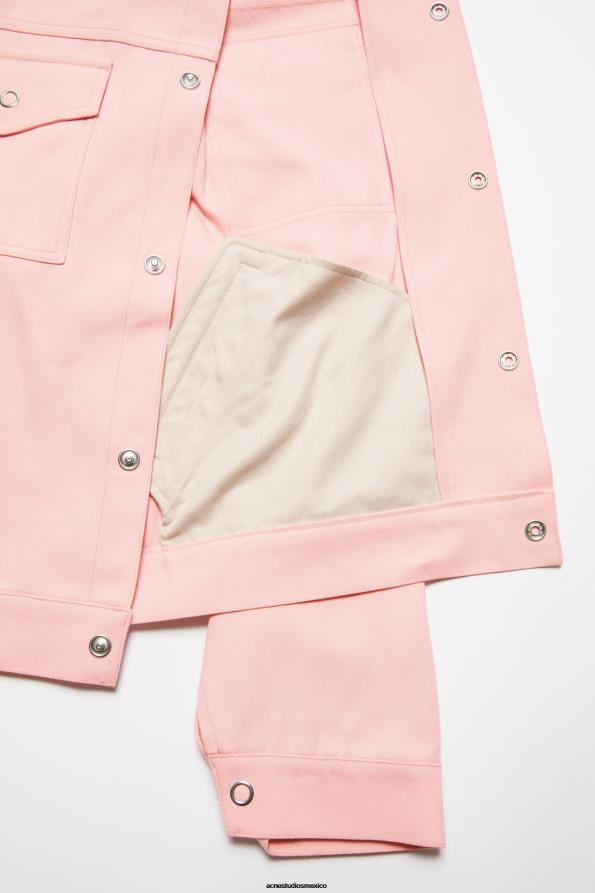 Acne Studios vestir Rosa palido 0T4HT889 chaqueta de sarga