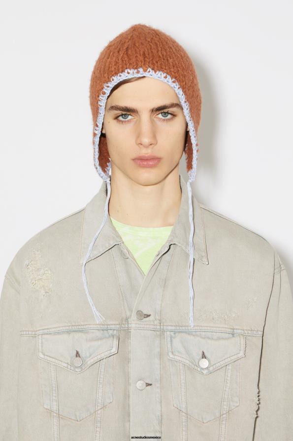 Acne Studios vestir gris/beige 0T4HT918 chaqueta vaquera holgada