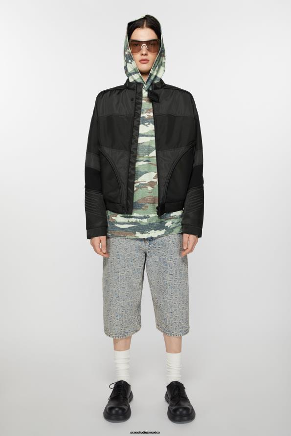 Acne Studios vestir negro 0T4HT888 chaqueta acolchada