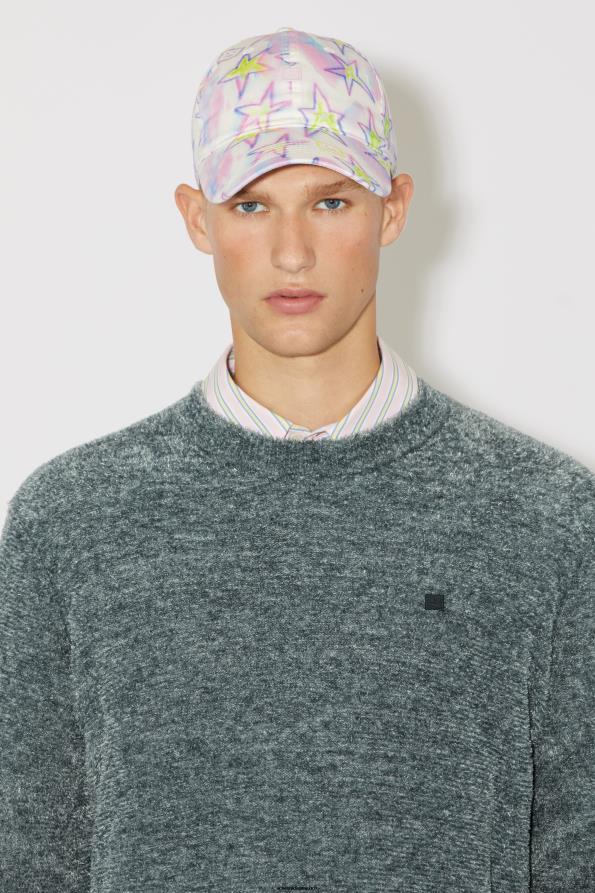 Acne Studios vestir gris 0T4HT937 jersey de punto con cuello redondo unisex