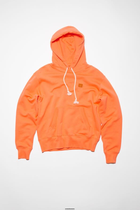 Acne Studios vestir mandarina 0T4HT150 sudadera con capucha - regular fit unisex