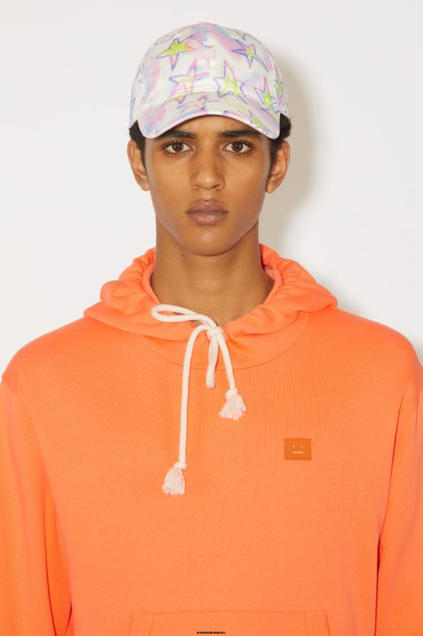 Acne Studios vestir mandarina 0T4HT972 sudadera con capucha - regular fit unisex