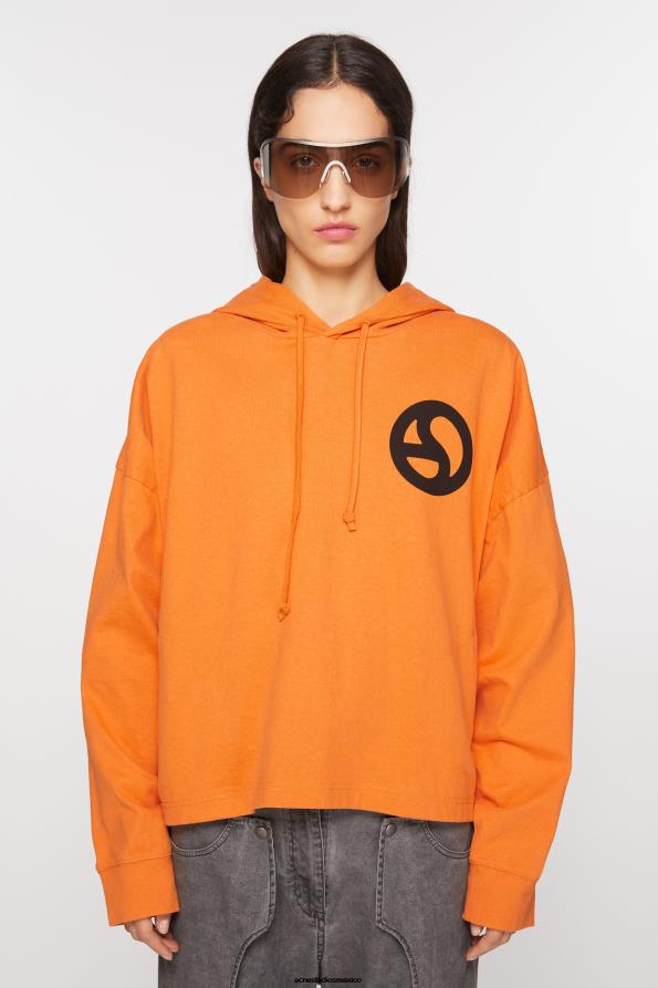 Acne Studios vestir naranja fuerte 0T4HT144 Sudadera